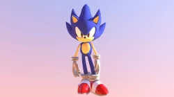 (blue) Super sonic jump