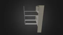 Bookcase 3D-004