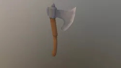 CG Cookie Axe Texture Practice