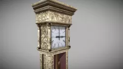 Clock with pendulum