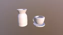Cup and Vase
