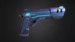 Cyberpunk Gun