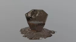 Diamond Sculpture Scanned by Sense 3D System