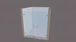 French Door 3D Model