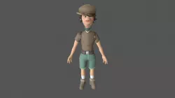Handpainted Character (Modeling/Texturing)