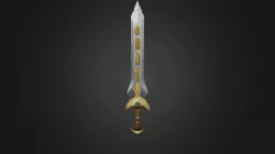 handpainted sword
