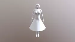 Human Girl ( W Cloths And Hair)