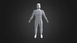 Low poly human