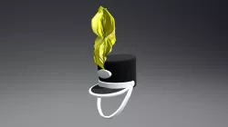 Marching Band Hat (Yellow)