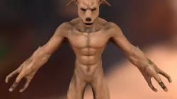 Monstruo Blender - perro alien