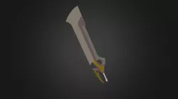 Mu Bone Blade Sword