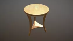 OLD PEDESTAL TABLE