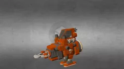 Orange Bird from Space Engineers game