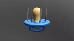 Pacifier with Spikes
