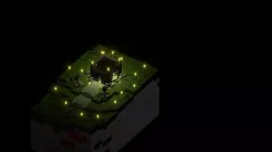 petite maison dans la nuit