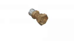 PolySure - Brass - Straight Tap Connector