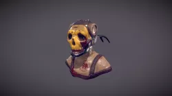 Skull Helm / Mad Max inspired desert punk