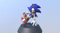 Sonic Generations - Modern Sonic Statue