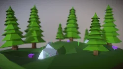 Spruce Tree | Low Poly | Free