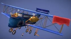 Stylized Zeppelin R.VI