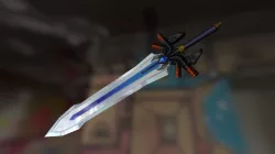 Sword With Mecha Texture