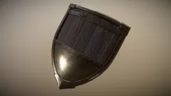 Wooden Kite Shield - Old