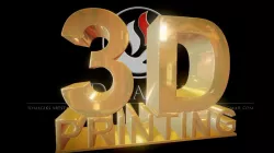 3DMP Demo Model - 3D PRINTING Text