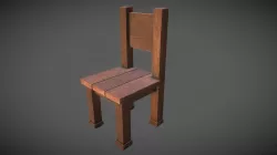 A medieval chair
