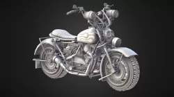 Apocalyptic Motorcycle