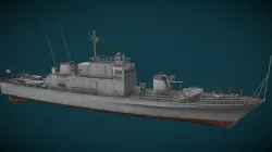 Asheville Class Motor Gunboat (PG-84 Class)