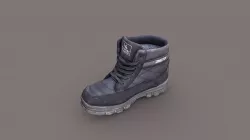 Boot low poly model