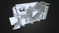 Cyber Punk Assassin Apartment