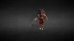 Dragon Warrior Pose Idle