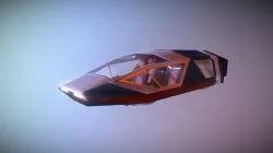 Futuristic Flying car