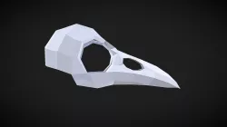 Halloween mask Crow Rawen Skull Mask