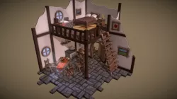 House Interior Scene