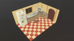 Isometric Kitchen