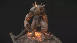 Lava Demon