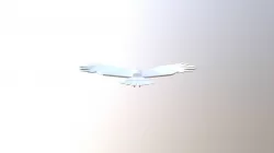 low poly bird