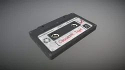Low Poly Cassette Tape