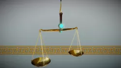 Nemesis's Scales of Justice
