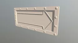 Neon Arrow Sign