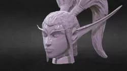 Night Elf Bust