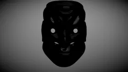 Noh Mask: Kurama Tengu