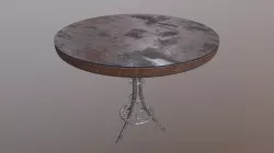Old Scratchy Table