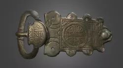 Plaque-boucle mérovingienne