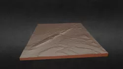 Sheet Mountain 3D Model