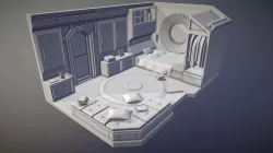 Space Room - Pilot Quarters (2nd Partiel 4h)