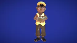 Stylized Boy Model