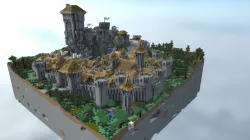 Castle Minecraft // pvp map (minenox)